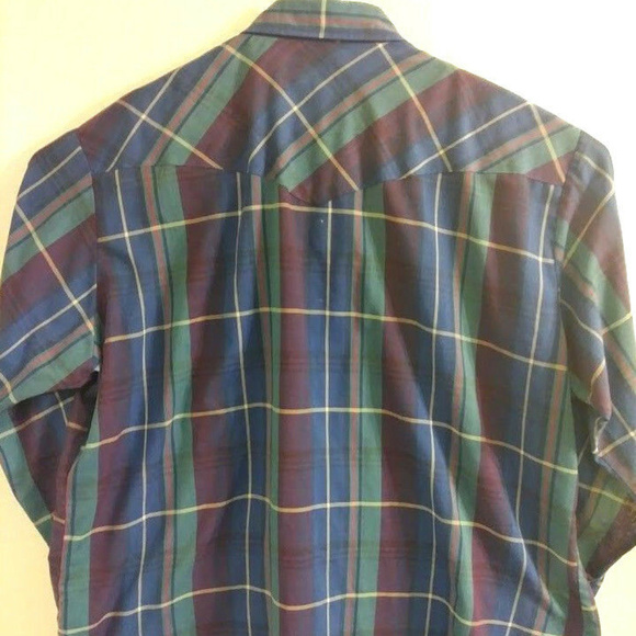 Ely Cattleman Mens 2XL Pearl Snaps Western Shirt - Picture 3 of 8